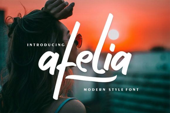 Afelia: A Modern Handwritten Font for Campaigns