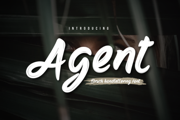 Agent: A Premium Brush Handwritten Font for Web Design