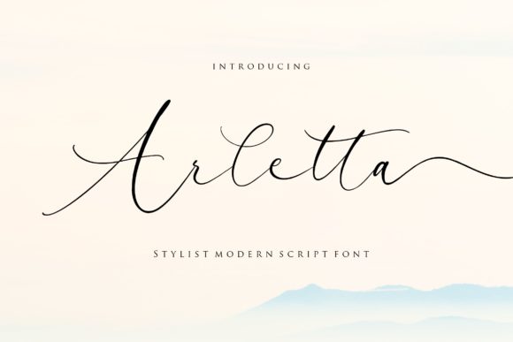 Arletta: A Timeless Script Font for Elegant Branding