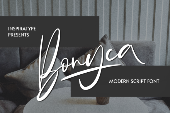 Bonyca: A Modern Handwritten Font for Editorial Design
