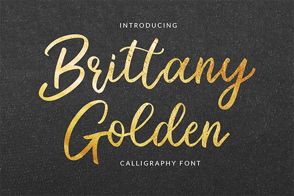Brittany Golden: A Premium Handwritten Font for Web Design