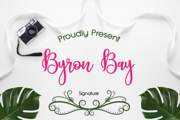 Byron Bay: The Handwritten Font for Bold Branding