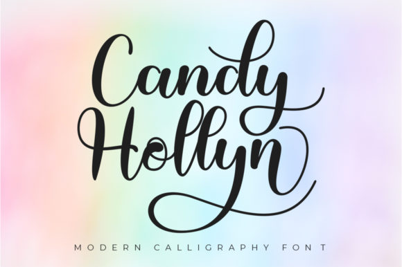 Candy Hollyn: A Charming Script Handwritten Font for Branding