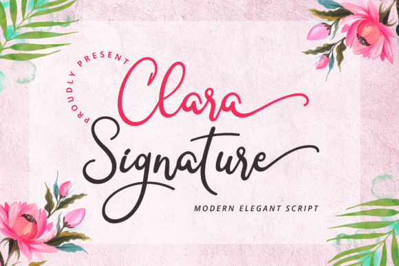 Clara Signature: A Jolly Handwritten Font for Web Design