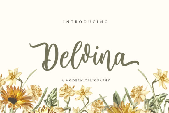 Delvina: A Timeless Script Handwritten Font for Elegant Design
