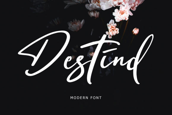 Destind: A Modern Handwritten Font for Your Brand