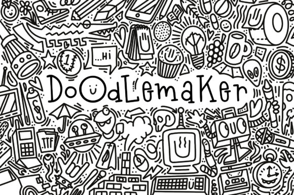 DoOdLemaKer: A Playful Serif Font for Digital Brands
