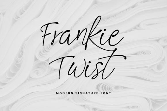 Frankie Twist: A Handwritten Font for Campaigns