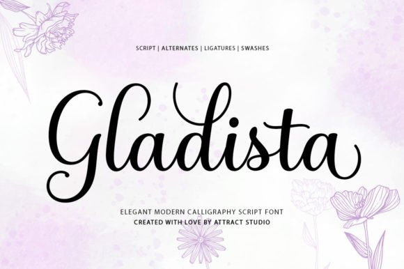 Gladista Font Review: A Timeless Script for Elegant Design