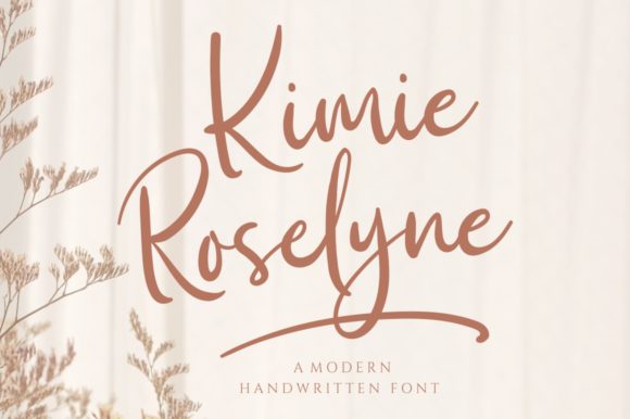 Kimie Roselyne: A Review of This Elegant Script Font
