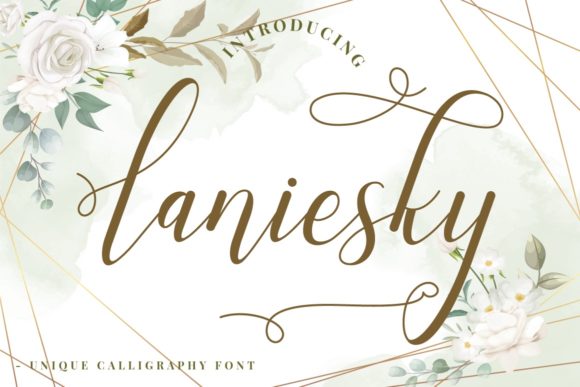 Laniesky: A Luxury Script Handwritten Font for Brands