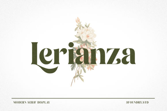 Lerianza: A Stylish Serif Font for Your Brand