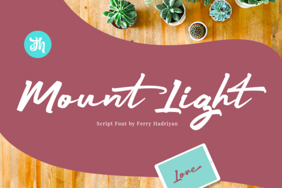 Mount Light: A Premium Script Handwritten Font Review