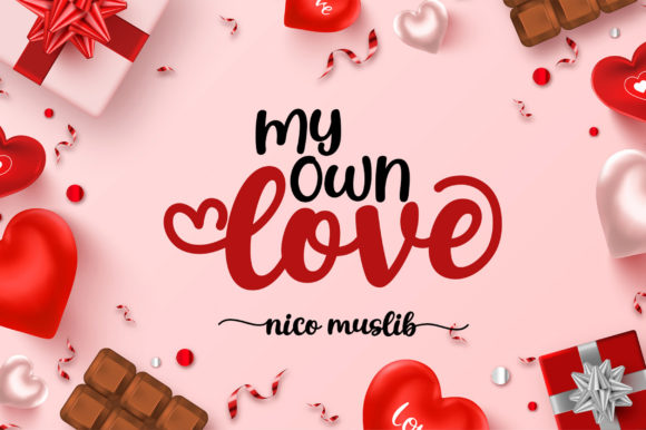 My Own Love: A Sweet Handwritten Font for Web Design