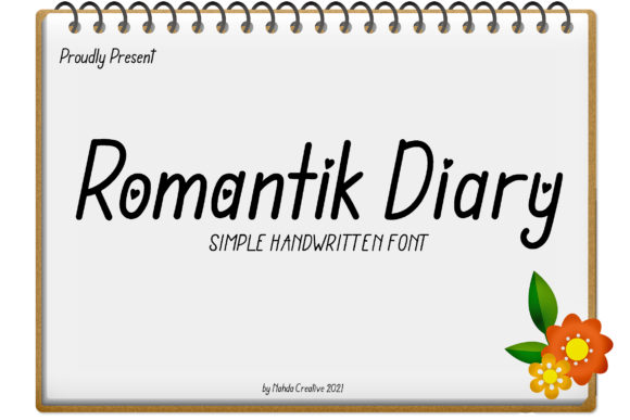 Romantic Diary: A Handwritten Font for Campaigns