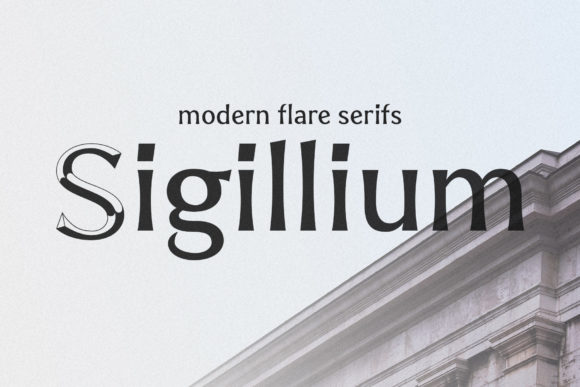 Sigillium: A Unique Serif Font for Marketers
