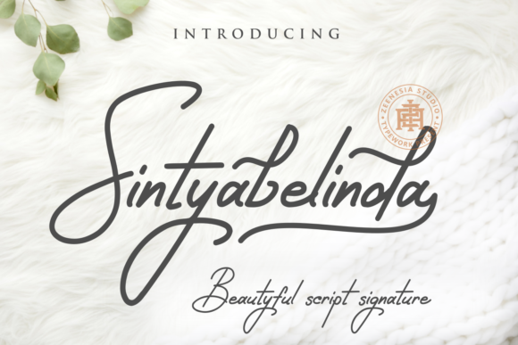 Sintyabelinda: A Modern Handwritten Font for Makers