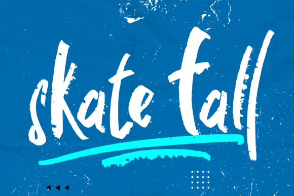 Skate Fall: The Brush Pen Font for Bold Campaigns