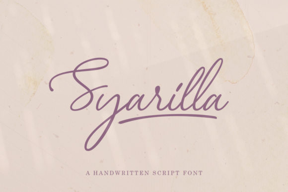 Syarilla: The Elegant Script Font for Small Business Branding