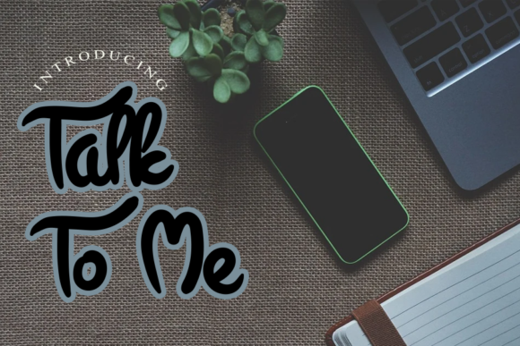 Talk to Me: A Sweet Handwritten Font for Branding