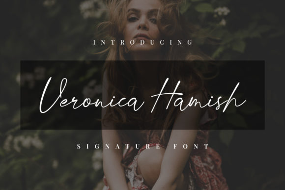 Veronica Hamish: A Delicate Script Font Review